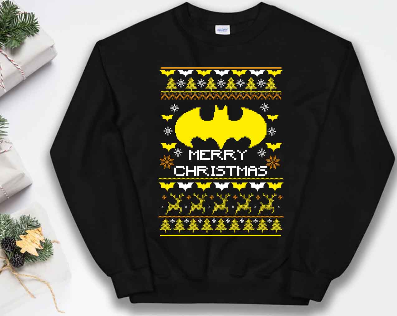 Sueter navideño online batman