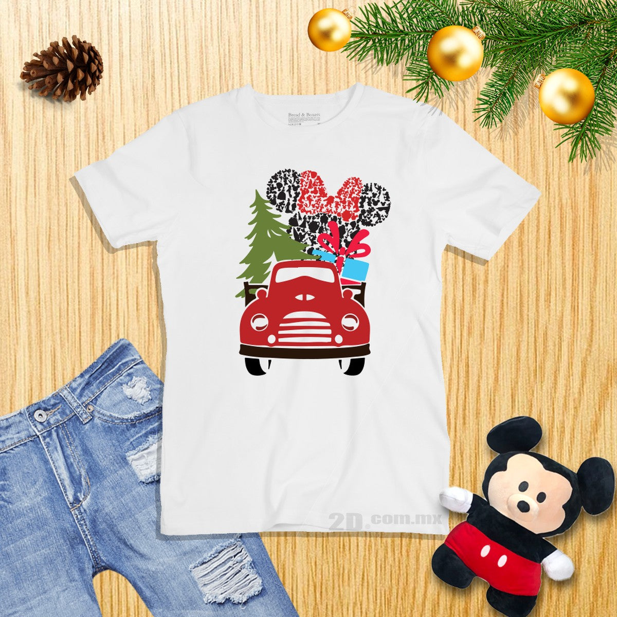 Camiseta Navideña Disney 13