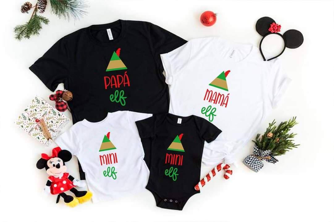 Pack Camisetas Navideñas Familia 02