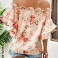 Blusa Bohemia con Estampado Floral