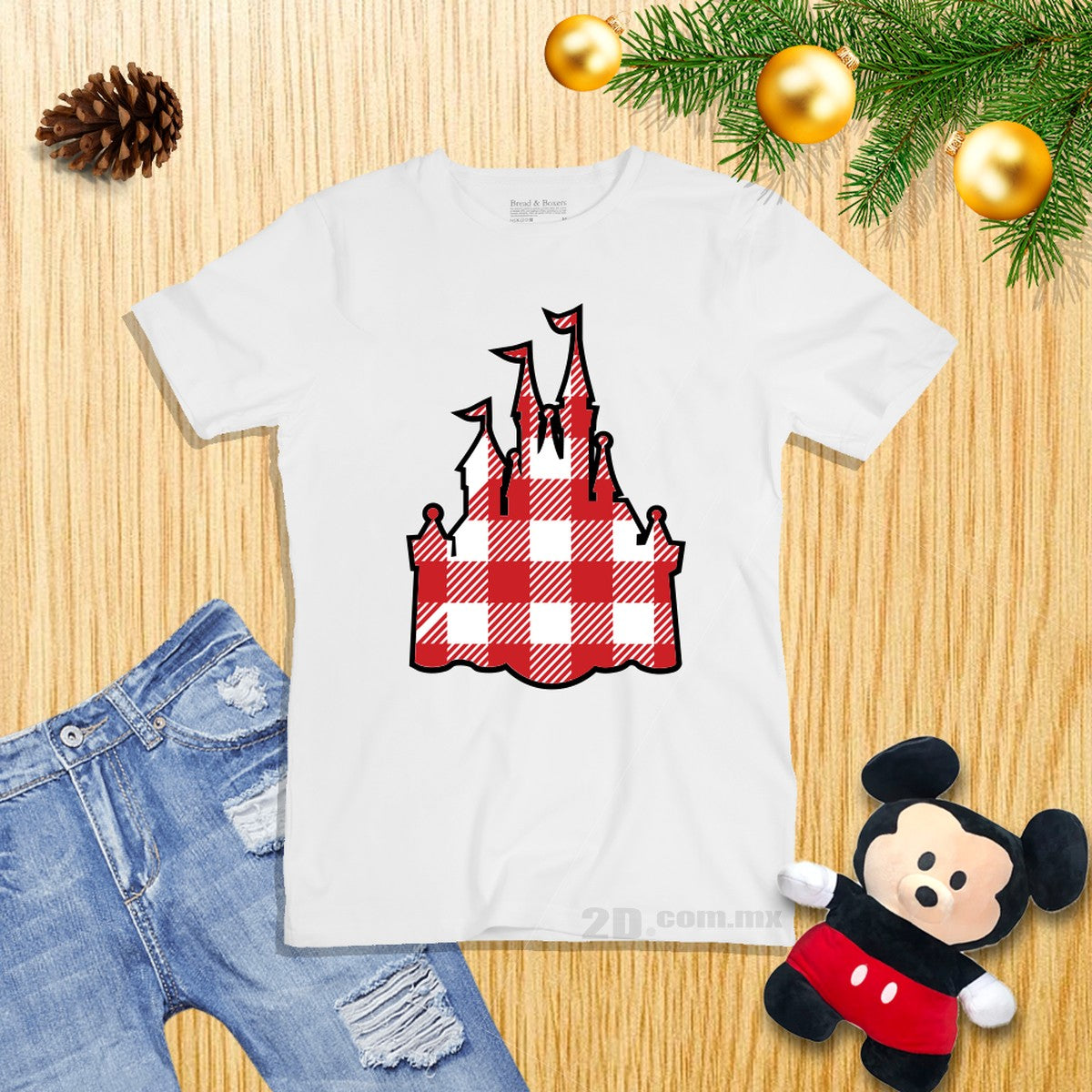 Camiseta Navideña Disney 09