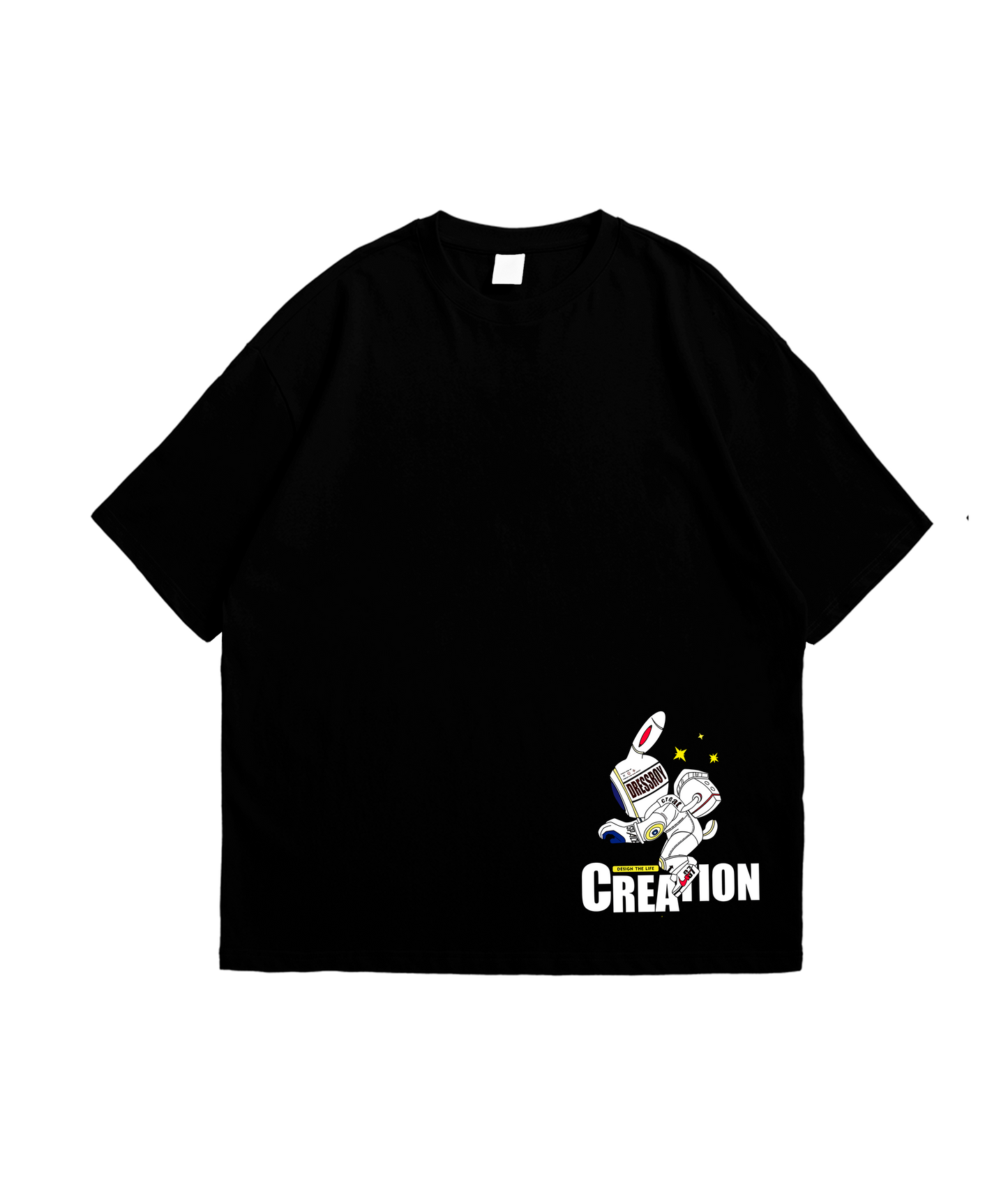 Camiseta Estampada "Astronauta Creation"