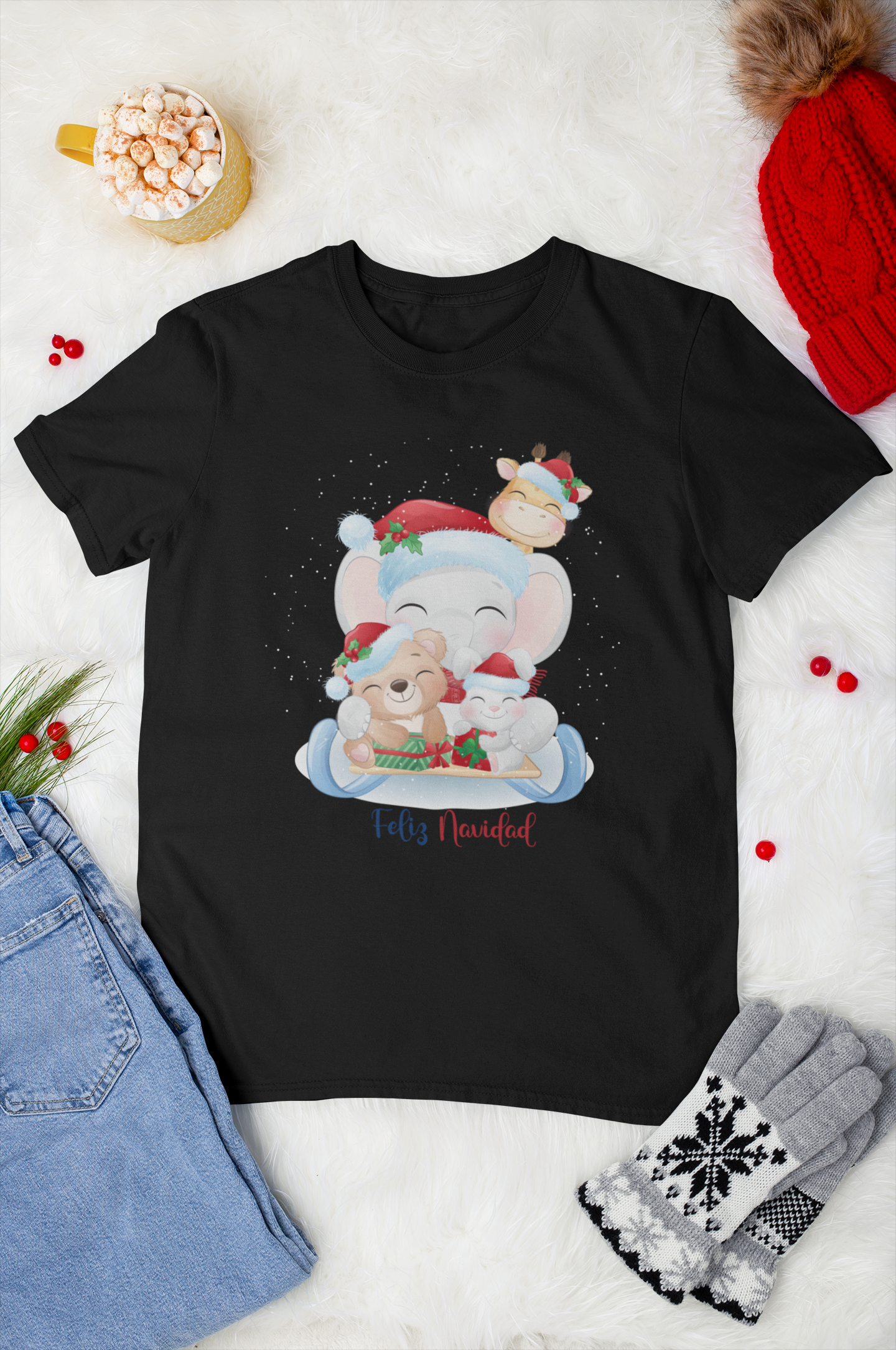 Camiseta Navideña Adorable 04