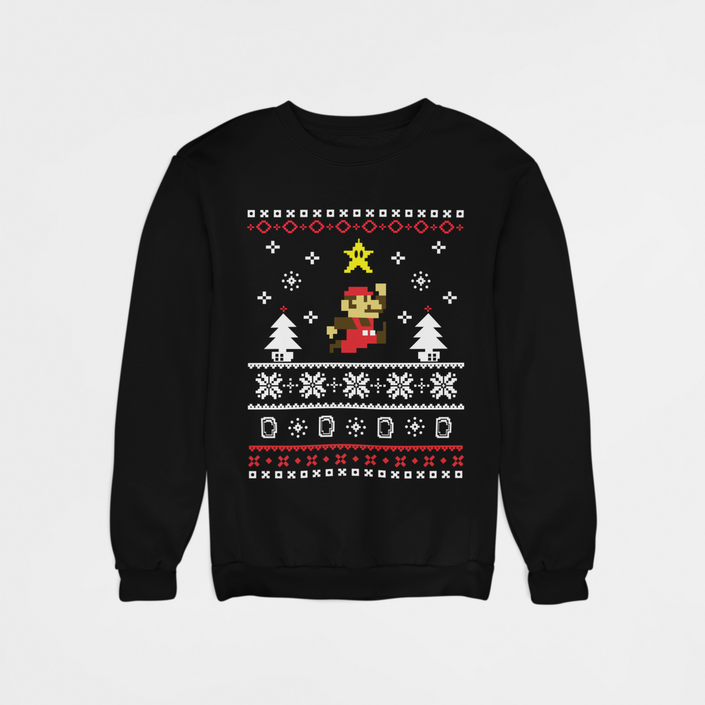 Ugly Sweater Mario Bros Navideño