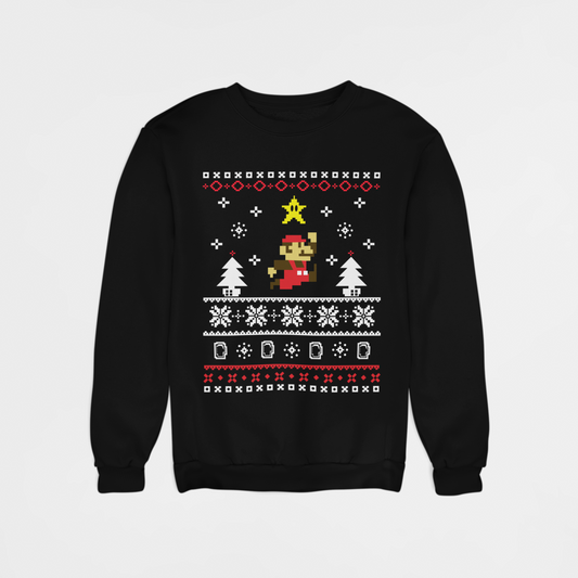 Ugly Sweater Mario Bros Navideño