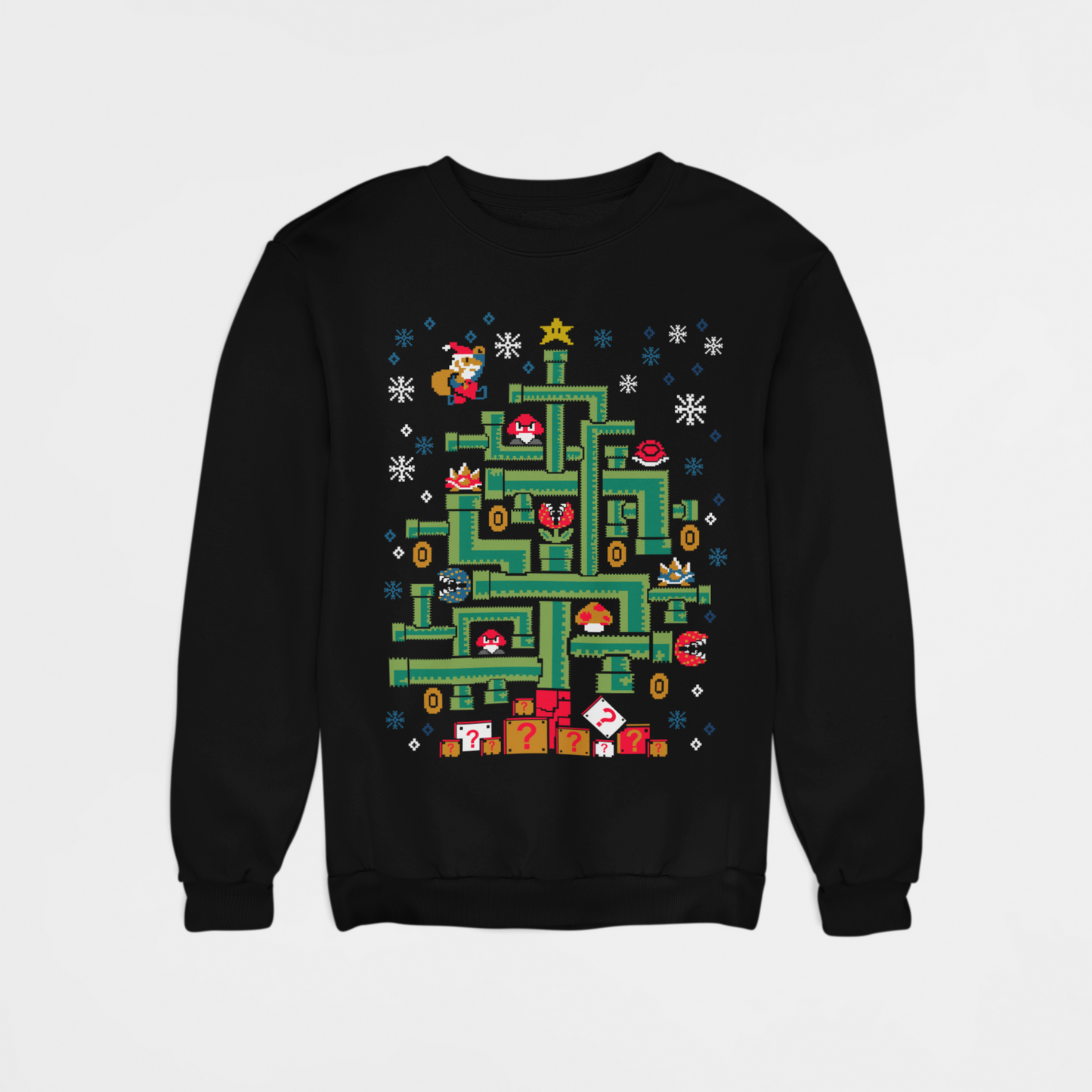 Ugly Sweater Mario Bros Navideño