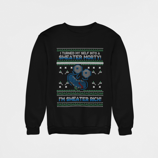 Ugly Sweater Rick And Morty Navideño 01