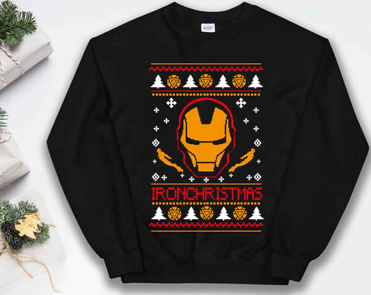 Ugly Sweater Navideño Iron Man