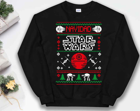 Ugly Sweater Navideño Star Wars