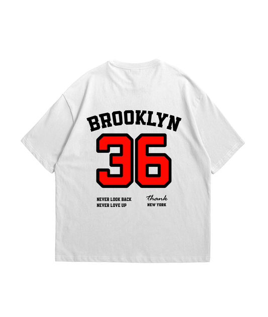 Camiseta Oversize - Brooklyn 36 - 100% Algodón