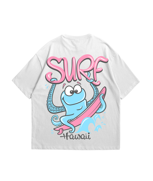 Camiseta de Pulpo Surf Hawái