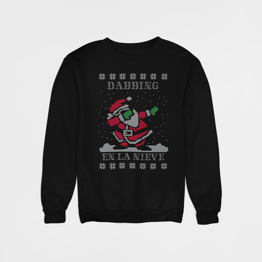 Ugly Sweater Santa Dabbing