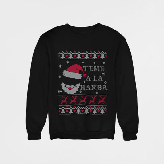 Ugly Sweater "Teme a la Barba" Navideño