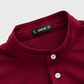 Camisa polo con abertura media