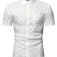 Camisa con bolsillo con estampado