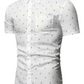 Camisa con bolsillo con estampado