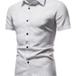 Camisas para hombre Botón delantero Geométrico
