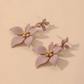 Pendientes con flor